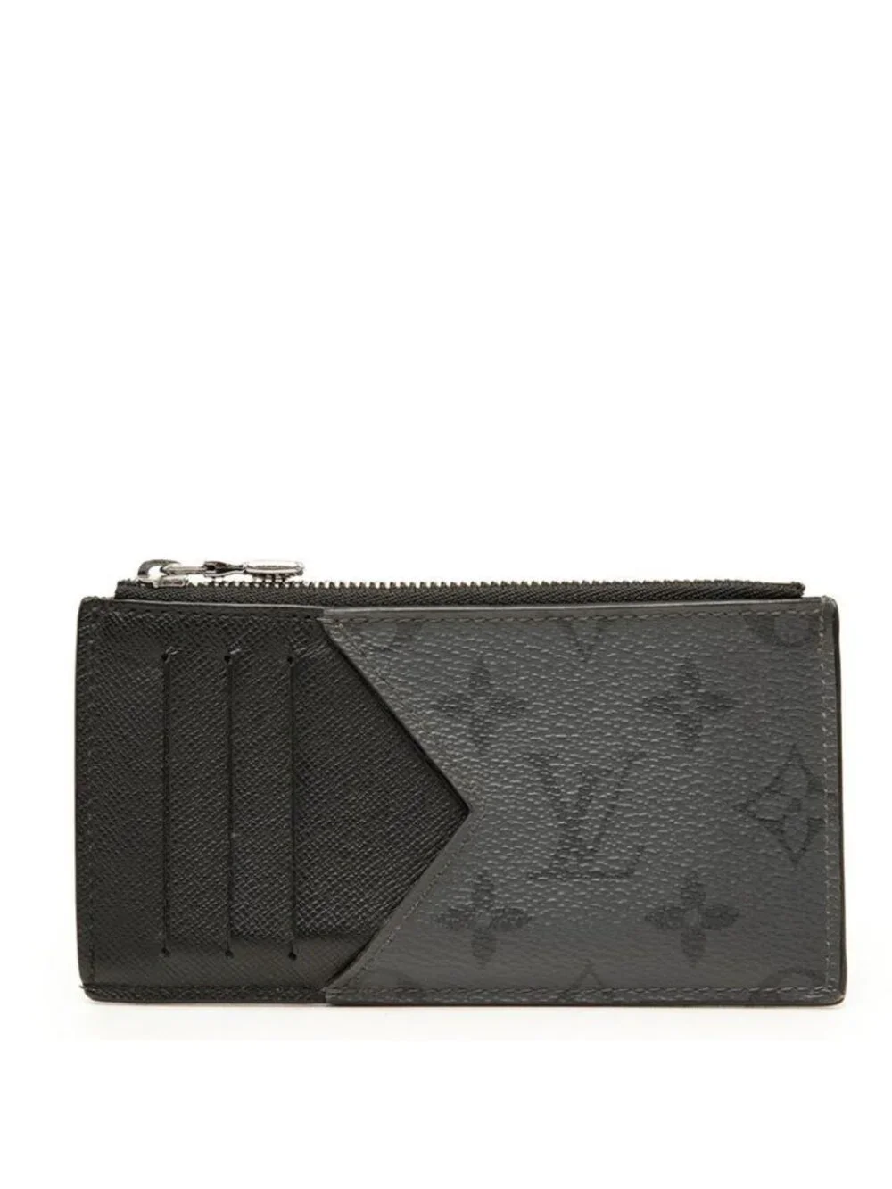 Louis Vuitton Monogram Eclipse Reverse Coin Purse Card Case Fragment Case M